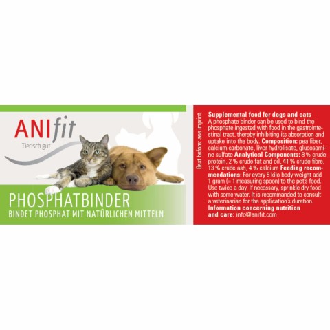 Cat Dog Accessories Supplements Phosphatbinder 125g 1 Piece -4- Anifit